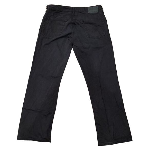 AG JEANS THE PROTEGE STRAIGHT LEG Black Pant 34x34 - Picture 4 of 8